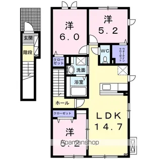 Ys View Ⅰ【2階】の間取り