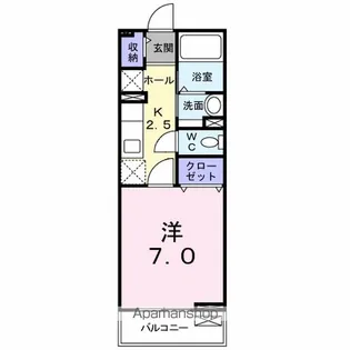 クラング フォリア【2階】の間取り