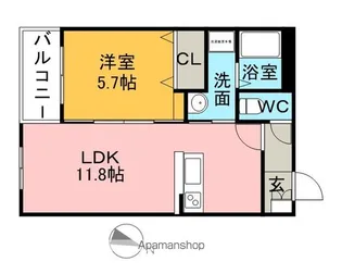 グランシャリオ【2階】の間取り