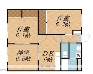 マナ・オアシス【302号室】の間取り