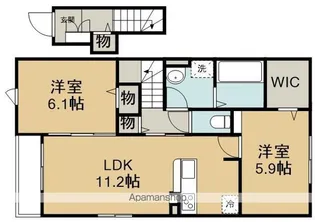 ソンセリテ【2階】の間取り