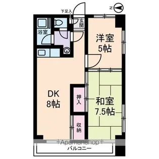 ソレイユ桜台【6階】の間取り