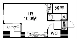 NOIE SENDAI 宮町【3階】の間取り