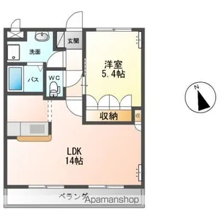 サンク エトワール【2階】の間取り