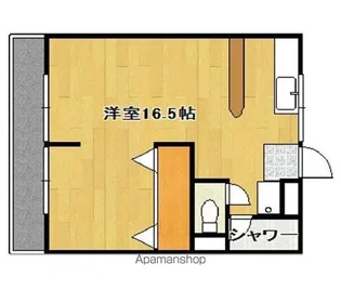 コーポ宏東A【1階】の間取り