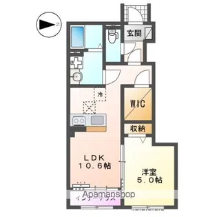 仮)リバーヒルズ大多羅【1階】の間取り
