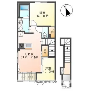 セピアローズ【2階】の間取り