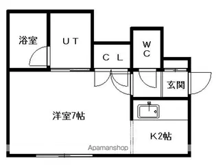 シュライン19【2階】の間取り