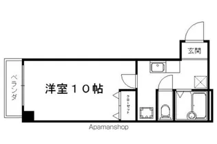 グランデュール真月【310号室】の間取り
