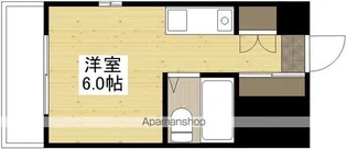 ジューヌボワ【4階】の間取り