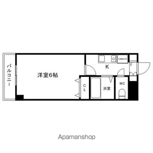 セントラルハイツカシノ【4階】の間取り