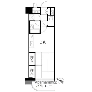 ライオンズマンション開運橋【7階】の間取り