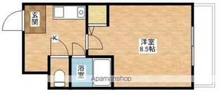 メゾンアイーシャ【3階】の間取り