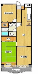カーサシンフォニア【2階】の間取り