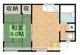 ハイツ新井【1階】の間取り