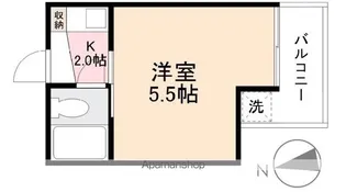 近江ハイツ【103号室】の間取り