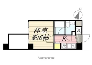 マーレ横浜白金【4階】の間取り