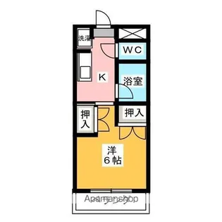 マンションLEEⅠ【3階】の間取り