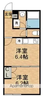 早稲田鶴巻町IMAハウス【2階】の間取り