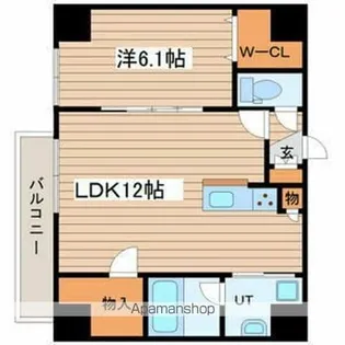 LUCY HOUSEII【2階】の間取り