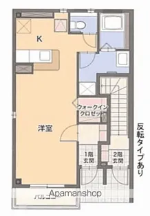 ミントハウス【102号室】の間取り