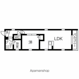 Leo Aries 花の木【2階】の間取り