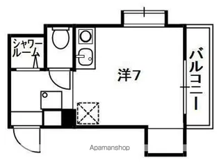 リベラル宮之阪【3階】の間取り