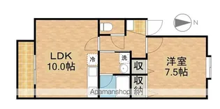 コリーナF【2階】の間取り