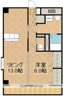 M’Sフローリッシュ【5階】の間取り