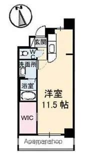 グレースコート【702号室】の間取り