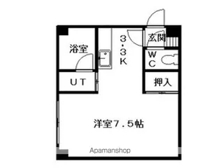 パラシオンN29【3階】の間取り