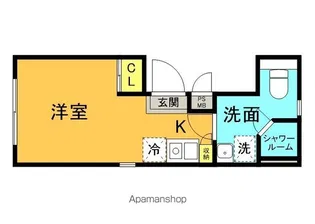 レイアス神田神保町【3階】の間取り