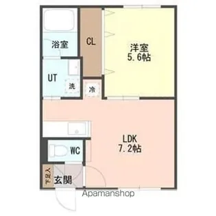 SOLEIL2.6【2階】の間取り