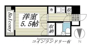 ラ・レジダンス・ド・仙台【518号室】の間取り