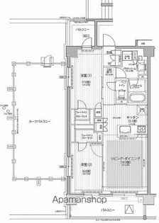 Nステージ東小金井【5階】の間取り