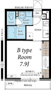 リブリ・リヴェール南流山【1階】の間取り