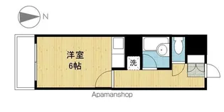 トーカンマンション大分県庁東【205号室】の間取り