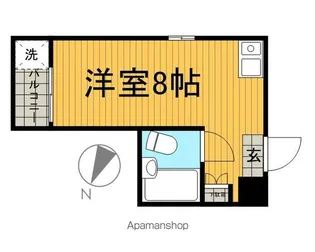 東京都目黒区東山2丁目【マンション】の間取り