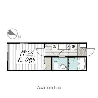 シエル山手【1階】の間取り
