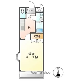 T.PROMENADE【2階】の間取り