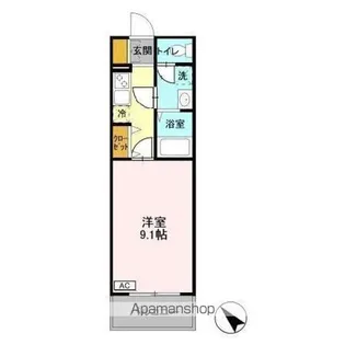 MAGNOLIA COUTマグノリアコート II【2階】の間取り