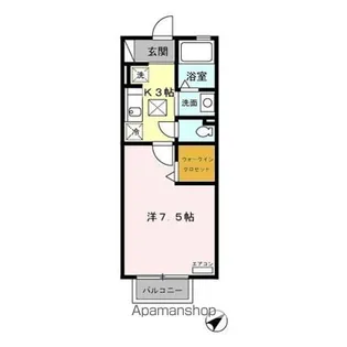 セジュール富士見【2階】の間取り