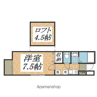 チサカ第5【2階】の間取り