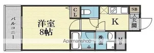 リバースクエア103【2階】の間取り