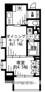 レジディア池尻大橋【2階】の間取り