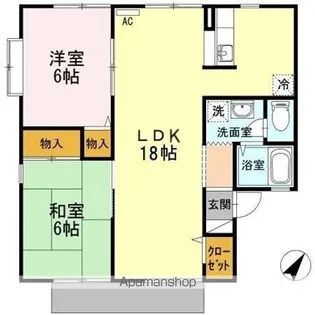 パラシオン115【1階】の間取り
