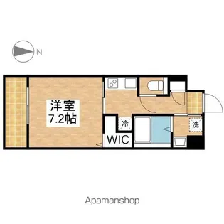 ラタン【5階】の間取り