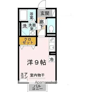 ショコラ・ゲーブルズ【2階】の間取り