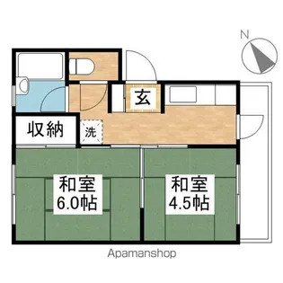 フジマンション【203号室】の間取り