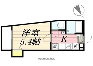 グランクオール西国立【2階】の間取り
